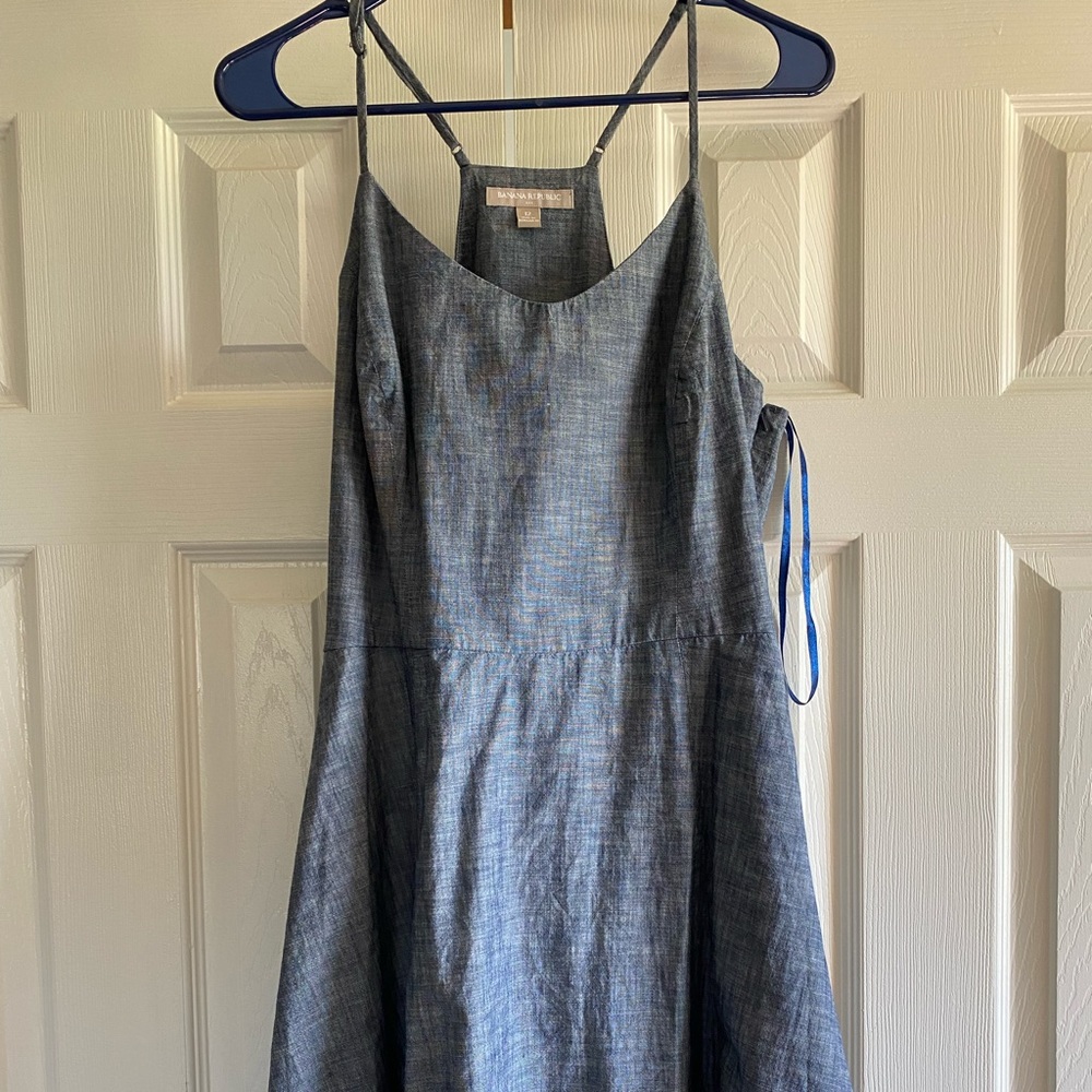 Chambray Racerback Sundress - Picture 2 of 4
